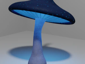 Cogumelo brilhante Modelo 3D