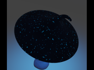 Glowingmushroom Modelo 3D