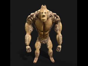 Rocky man 3Dモデル