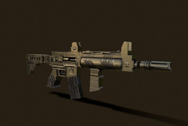 LR300 LowPoly model Modèle 3D .c4d .max .obj .3ds .fbx .stl .blend
