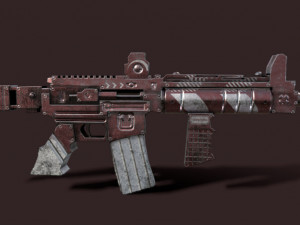 LR300 LowPoly model Modèle 3D