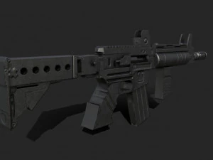 LR300 LowPoly model 3D Model