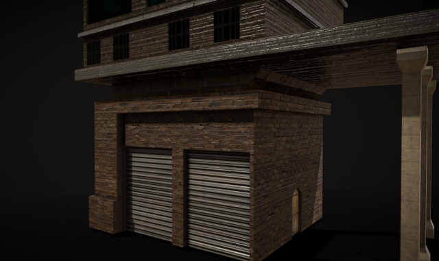 Building lowpoly Modelo 3D .c4d .max .obj .3ds .fbx .stl .blend 