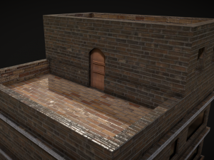 Building lowpoly Modelo 3D