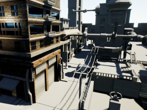Building lowpoly Modelo 3D