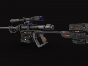 Sniper 3D Model