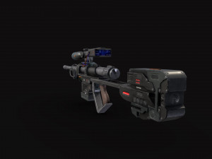 Sniper 3D Model
