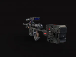 Sniper 3D Model