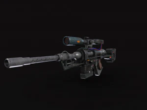 Sniper 3D Model