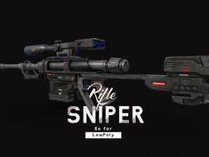 Sniper Model 3D