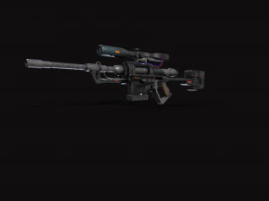 Sniper 3D Model