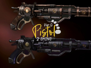 Pistol VerG 3D Model