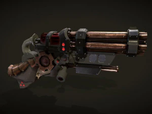 Pistol LowPoly 3D Model