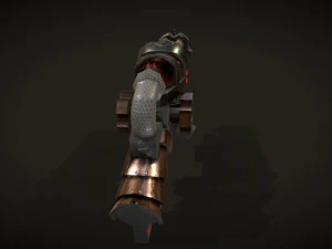 Pistol LowPoly 3D Model