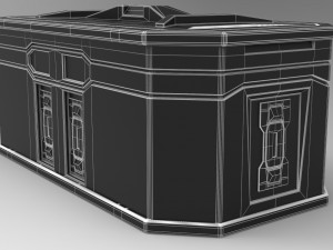 sci-fi box game reay pbr model Modelo 3D
