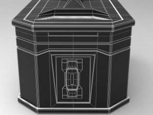 sci-fi box game reay pbr model Modelo 3D