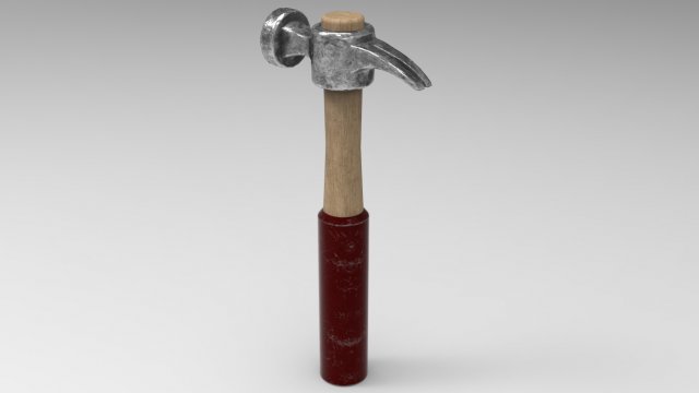 hammer gameready pbr model 3D 모델 .c4d .max .obj .3ds .fbx .stl .blend 