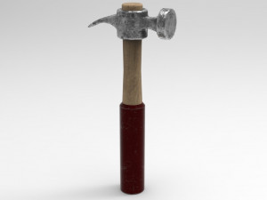 hammer gameready pbr model 3D 모델