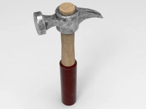 hammer gameready pbr model 3D Model