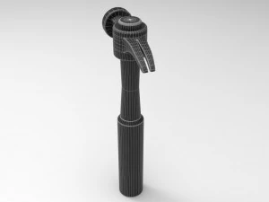 hammer gameready pbr model 3D Model