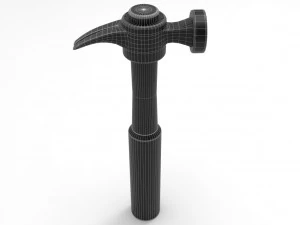 hammer gameready pbr model 3D Model