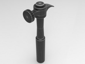 hammer gameready pbr model 3D 모델
