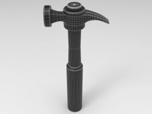 hammer gameready pbr model 3D Model