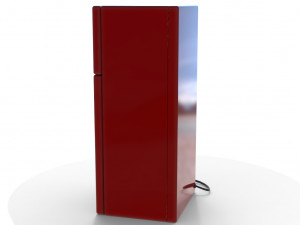 3d toons fridge model low-poly 3D Model