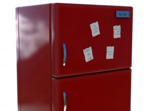 3d toons fridge model low-poly 3D Model