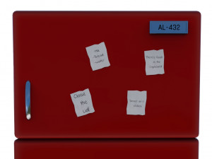 3d toons fridge model low-poly 3D Model