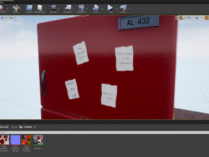 3d toons fridge model low-poly 3D Model