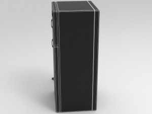 3d toons fridge model low-poly 3D Model