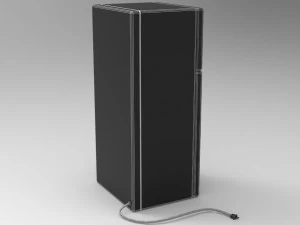 3d toons fridge model low-poly 3D Model