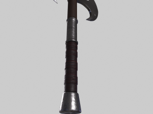 Double Warrior Axe Stylized 3D 模型