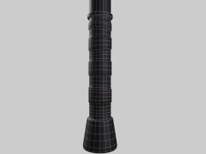 Double Warrior Axe Stylized 3D Model