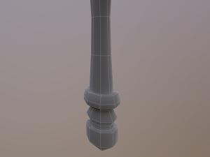 Stylized Sword V1 GameReady PBR Model Modelo 3D