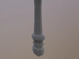 Stylizowany model Sword V1 GameReady PBR Model 3D