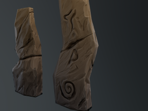 Stylized Runestone GameReady Model 3Dモデル