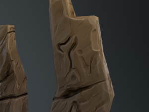 Stylized Runestone GameReady Model 3Dモデル