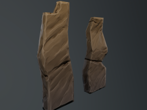 Stylized Runestone GameReady Model 3Dモデル