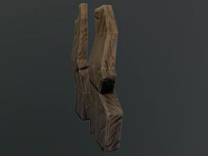 Stylized Runestone GameReady Model 3D Model