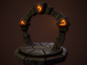 Stylized Portal V1 3D Model