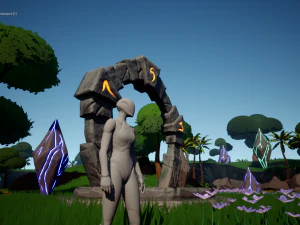Stylized Portal V1 3D Model