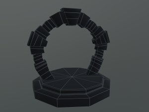 Stylized Portal V1 Model 3D