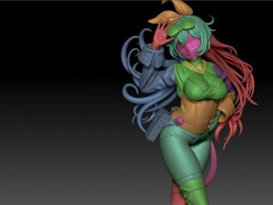 genshin impact amber Modèle 3D