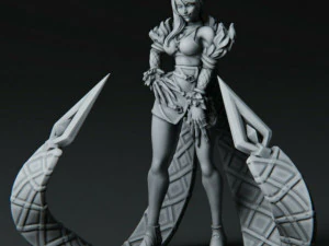 Тривимірна друкована модель League of Legends kda evelynn 3D Модель