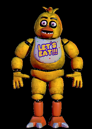 Chica Five Nights At Freddy's Paper Model