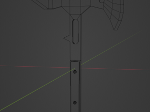 Axe Modello 3D