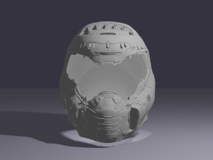 Doom Eternal helmet - DOOMSLAYER 3D Print Model