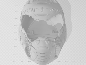 Doom Eternal helmet - DOOMSLAYER 3D Print Model
